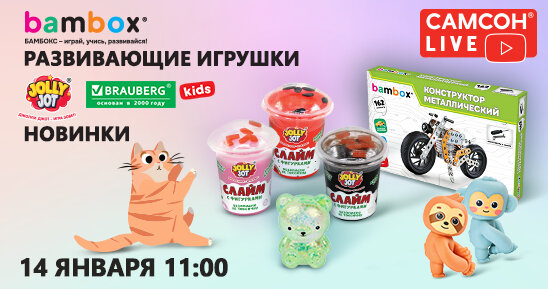 САМСОН LIVE: в мире игрушек!