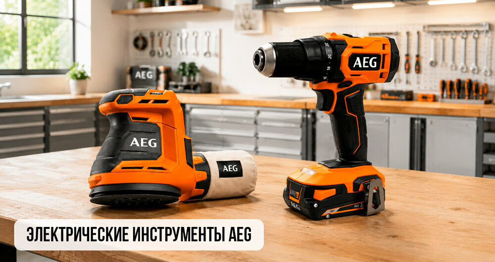 Новинки электрических инструментов AEG