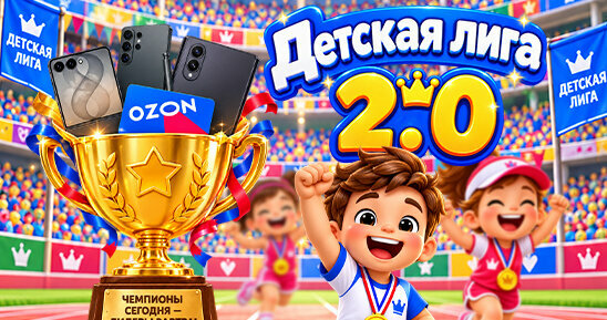 Детская лига 2:0 - старт! 